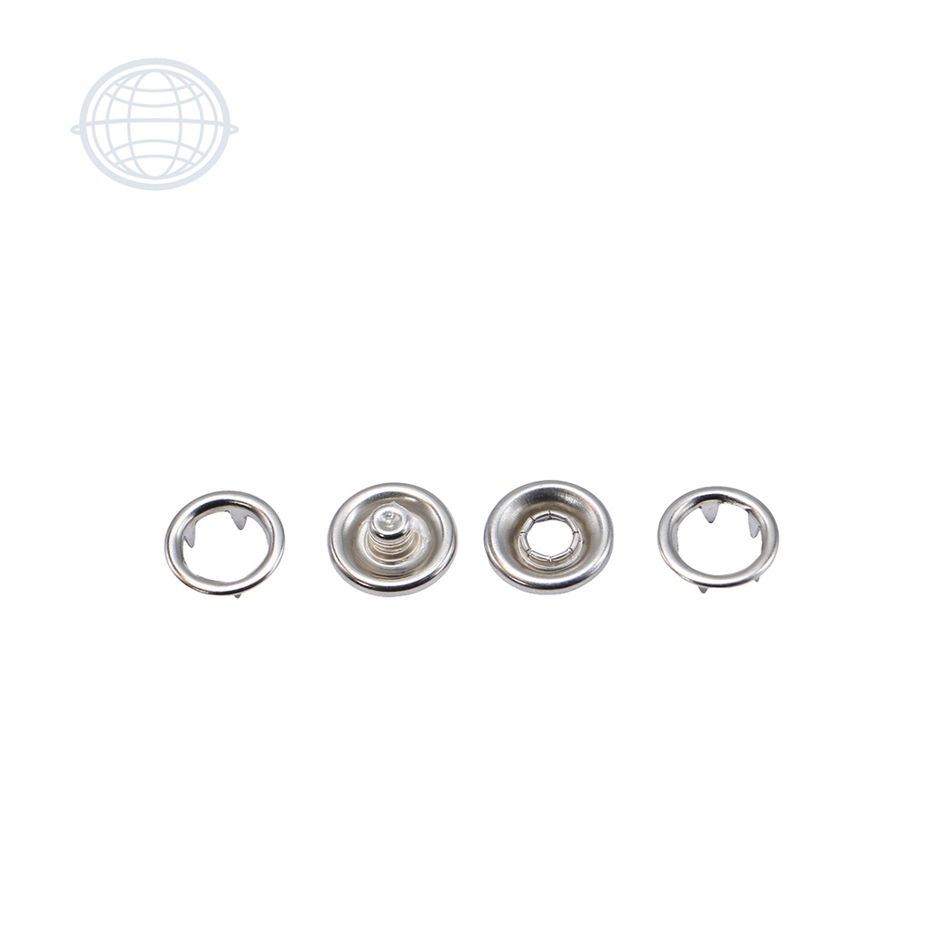 [L16F-NI-SS] Broche Pañalero Fierro L16 (Niquel)