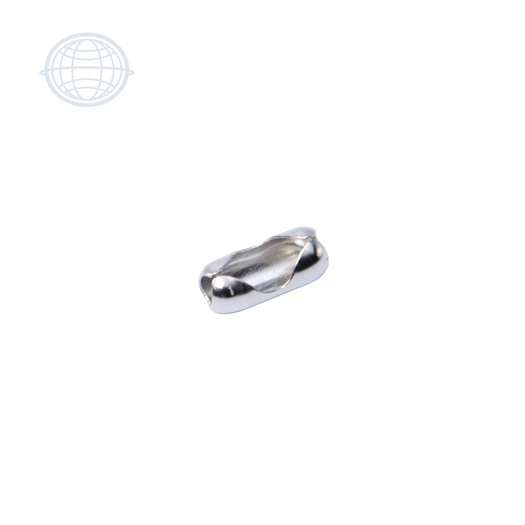 [CONEC45-NI-CH] Conector Cadena de Bolita 4.5mm