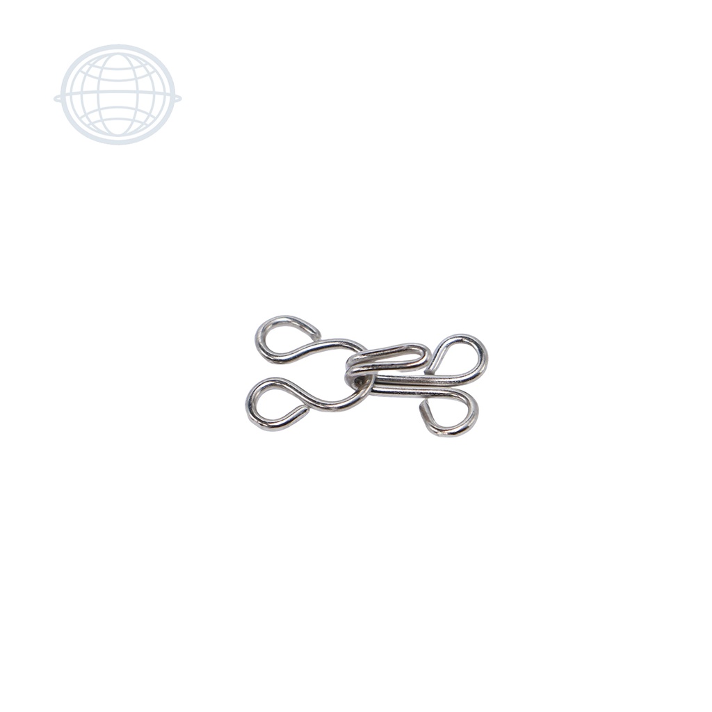 [CORSET4-NI-CH] Broche Corsetero (Niquel)