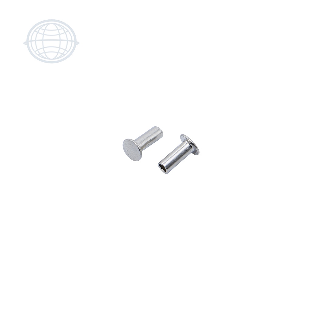 [122X05-NI-RA] Remache Semi Tubular 122x05 (Niquel)