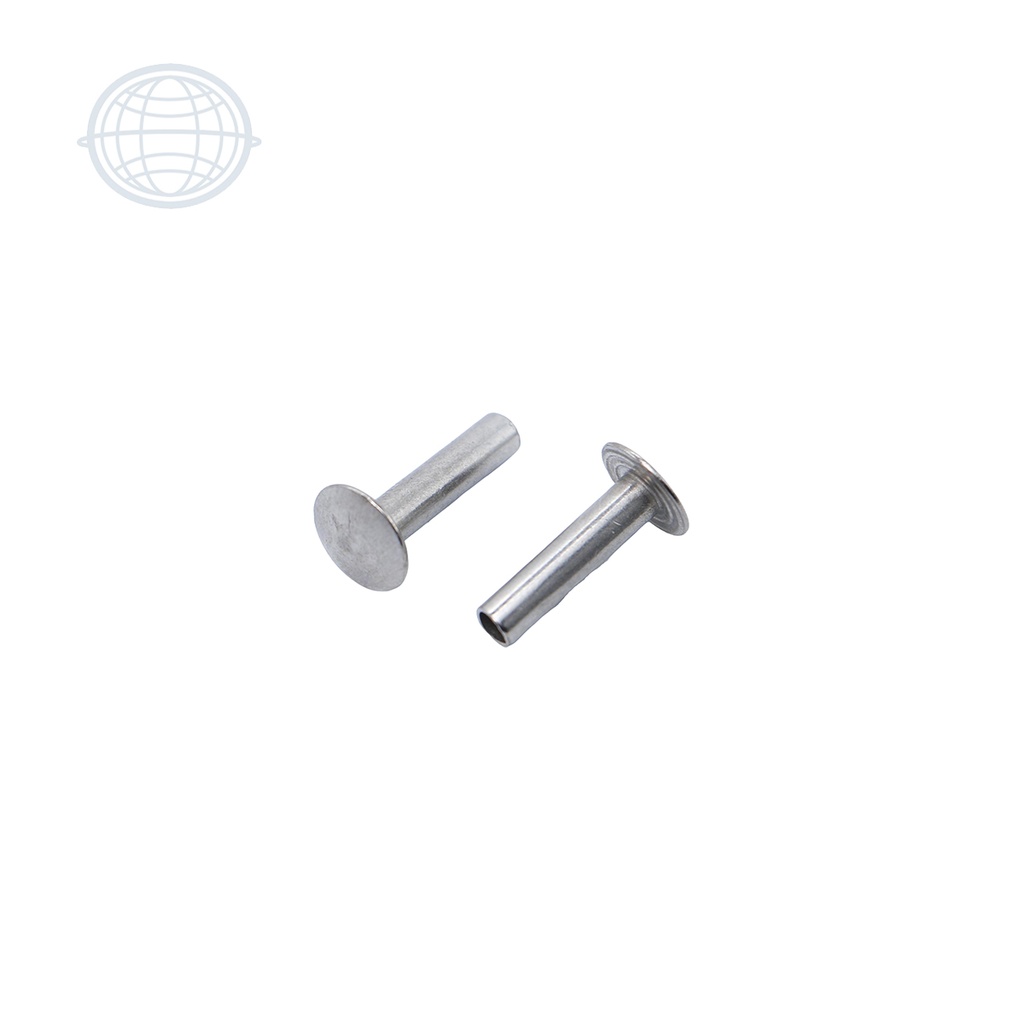 [135X09-NI-RA] Remache Semi Tubular 135x09 (Niquel)
