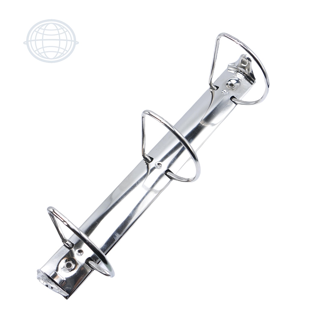 Herraje Carta "D" Recto 75mm Base Angosta