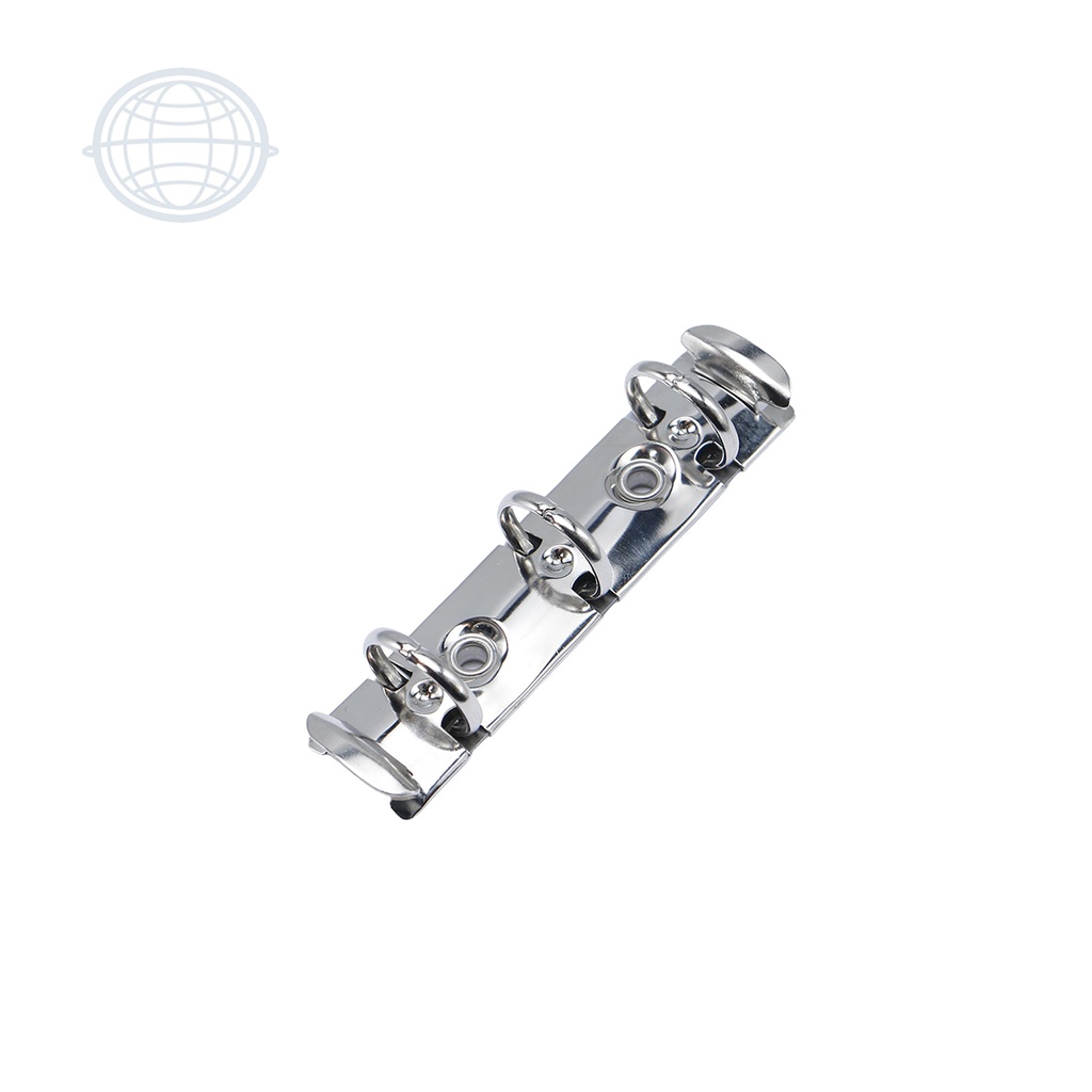 Herraje 9cm Con 3 Argollas 12mm 