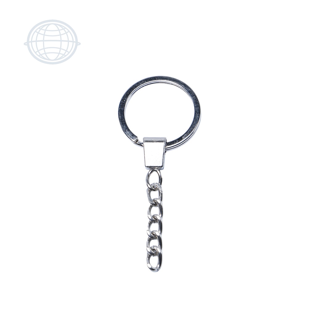 [ESPIR24F-NI-CH] Herraje Espiral con Cadena 24mm Fino