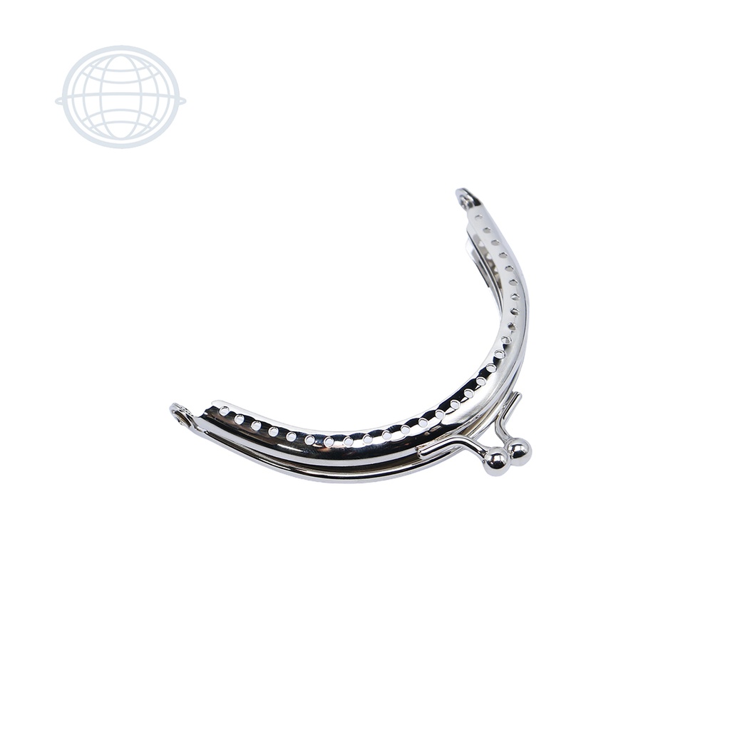 [BOQPER80-NI-SH] Boquilla Curva Con Perforaciones 80mm  (Niquel)