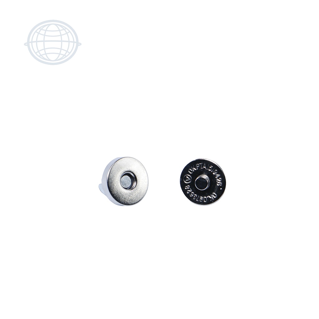 [BI001-NI-CH] Broche Imán 14mm (Niquel)