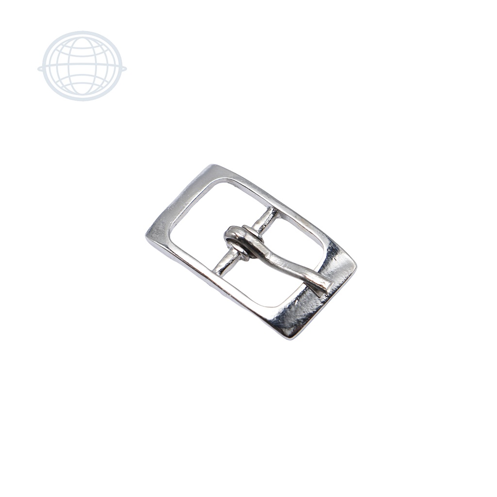 [HZ82122-NI-SM] Hebilla Zamak Curva Con Clavo (Niquel)