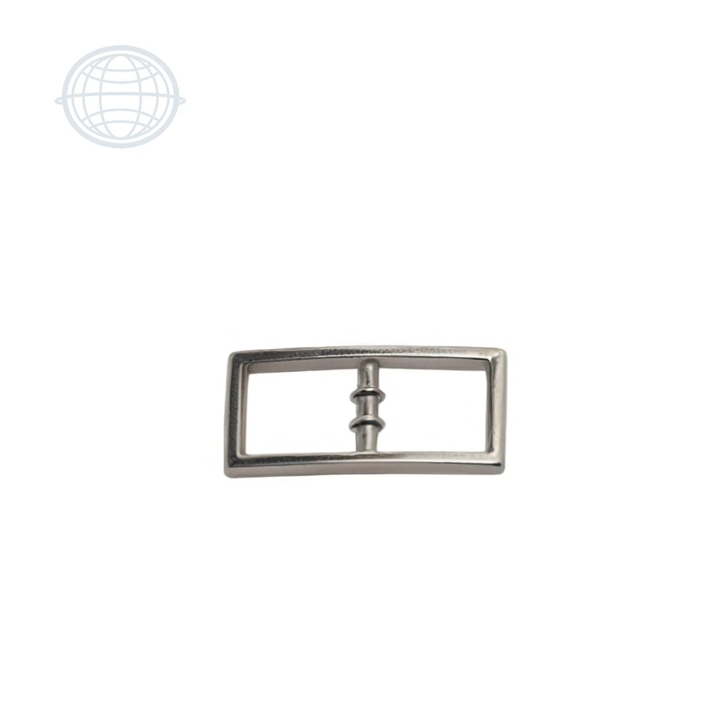 [HZ80910S-NI-SM] Hebilla Rectangular sin Clavo (Niquel)