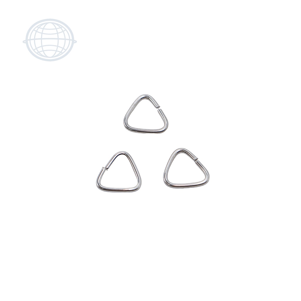 [CONECT-NI-EP] Conector para Llavero Triangular (Niquel)