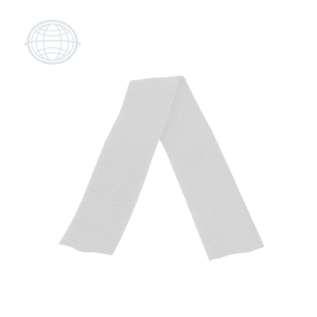 [POPOT38-BL-SZ] Cinta Popotillo 38mm (Blanco)