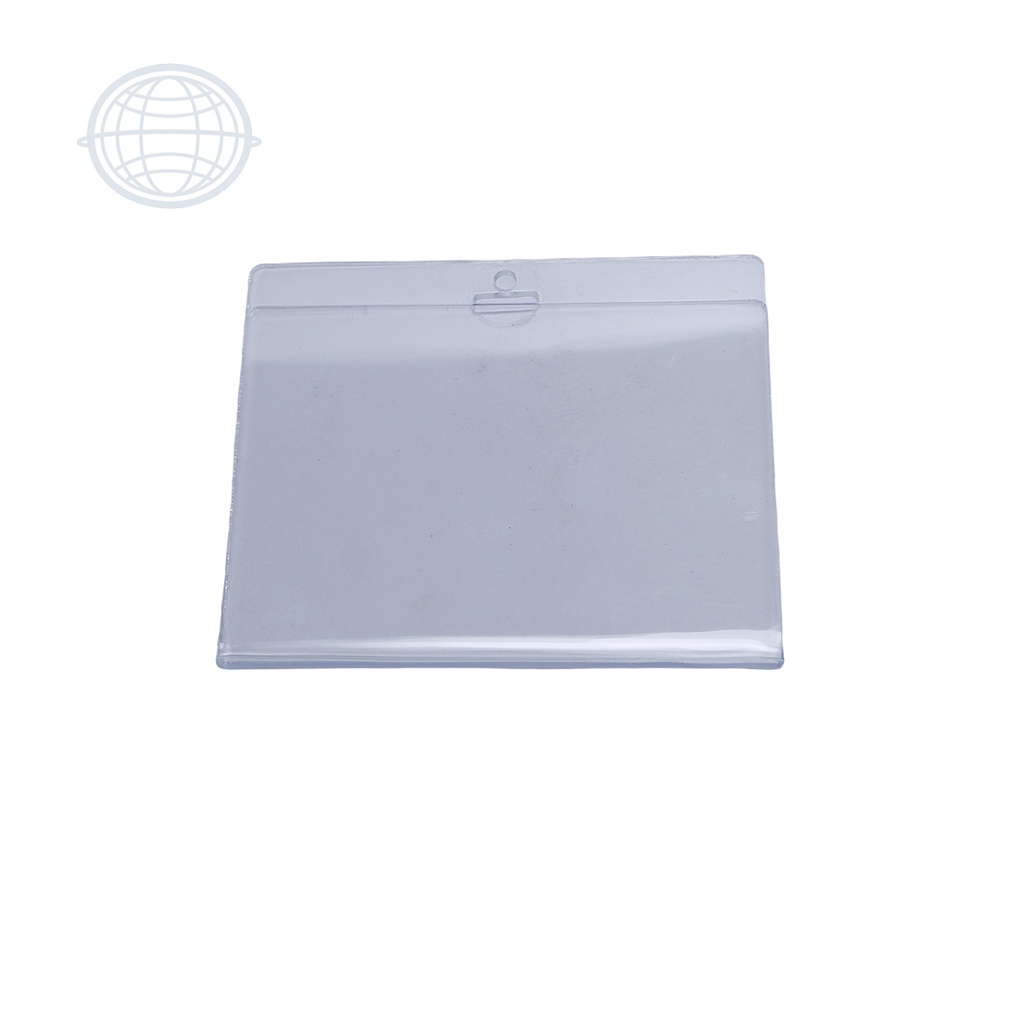 [ACRIH3-TR-TM] Porta Credencial Rígido Horizontal Grande