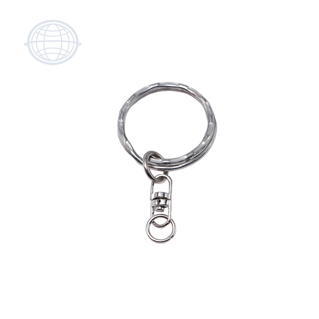 [ESPIR24DE-NI-SM] Herraje Espiral con Destorcedor 24mm (Niquel)