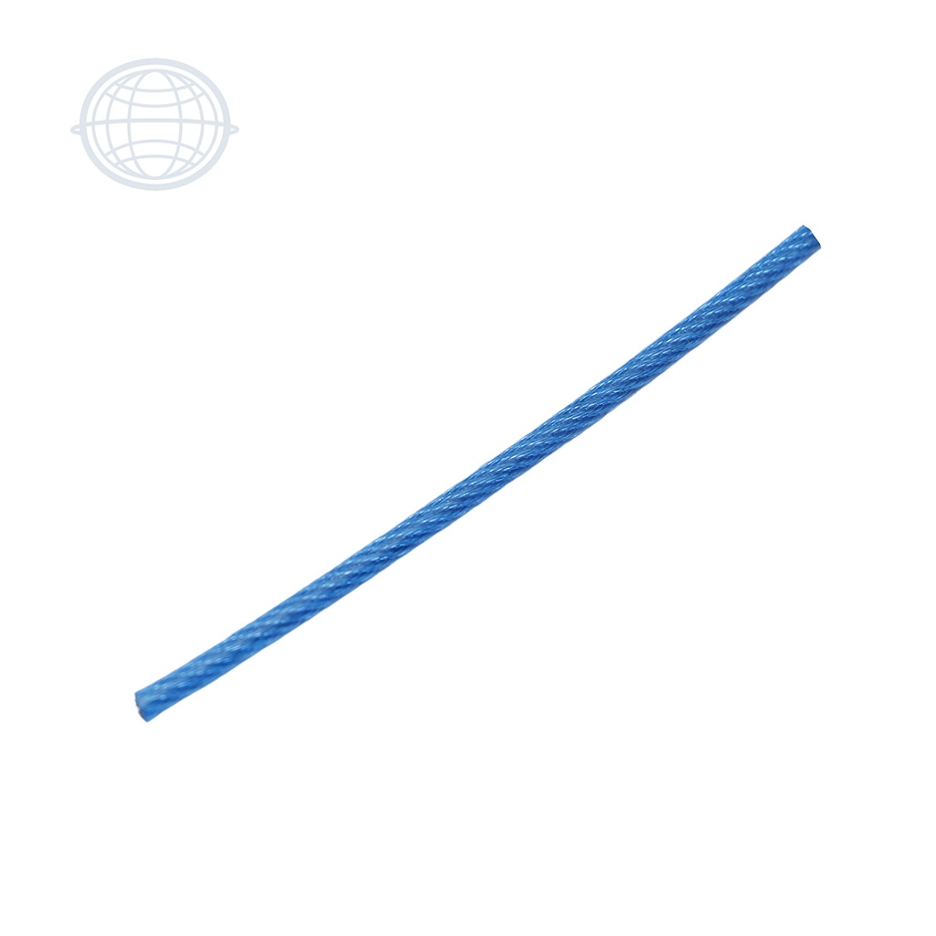 [CABLE1-RE-OB] Cable de Acero Trenzado y Forrado 3/32'' (Azul Rey)