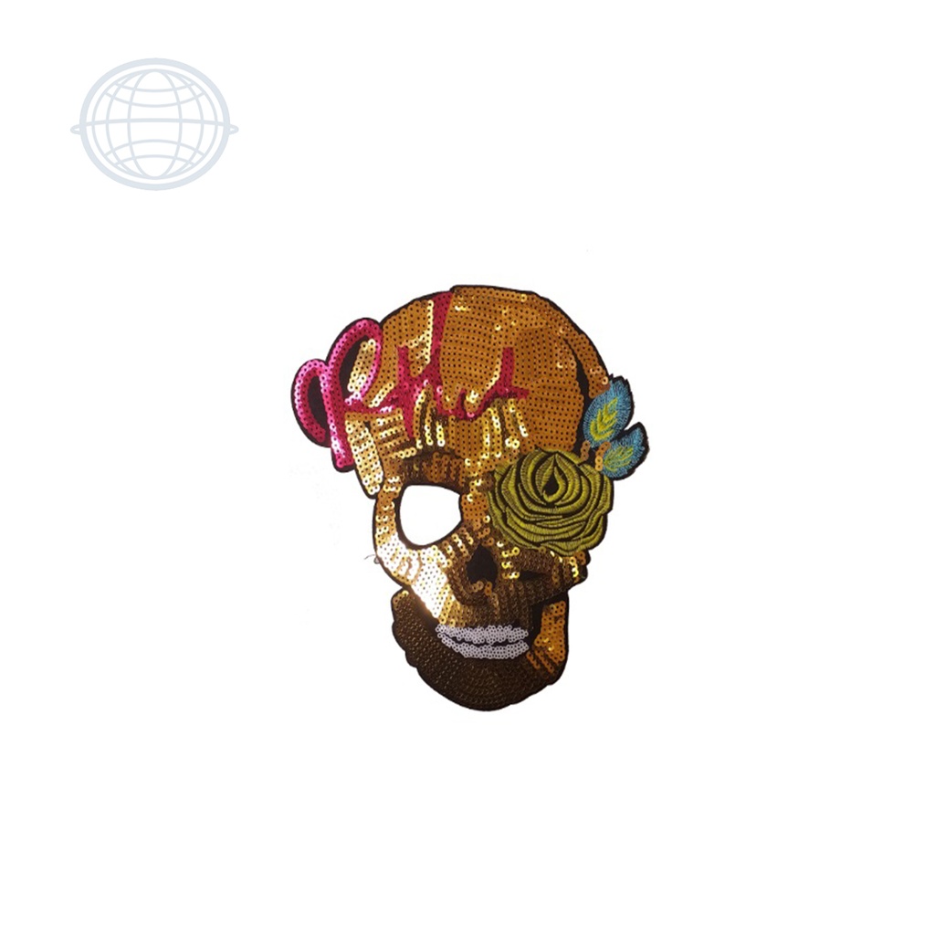 Calavera con Rosa Chica