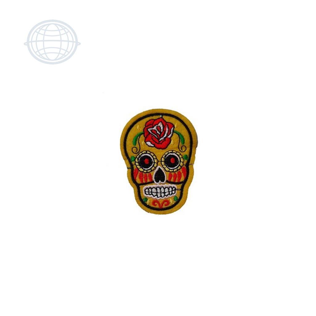 [C343-S-CH] Calavera Chica Amarilla