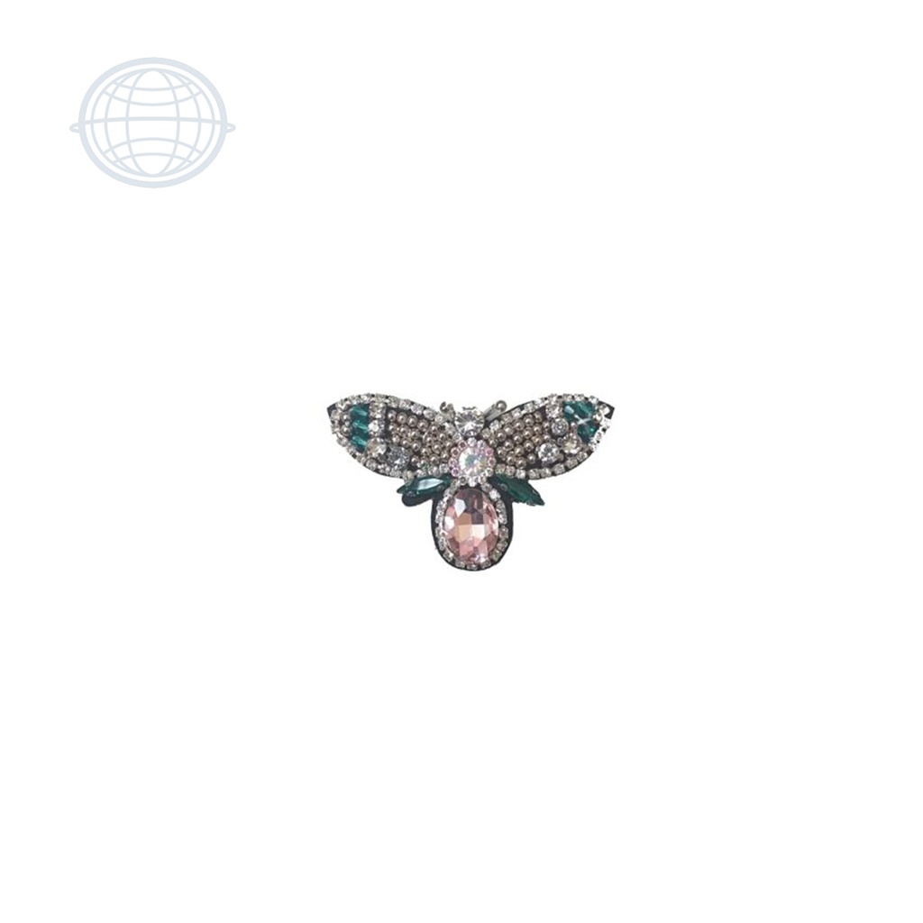 Avispa con Piedra Rosa 
