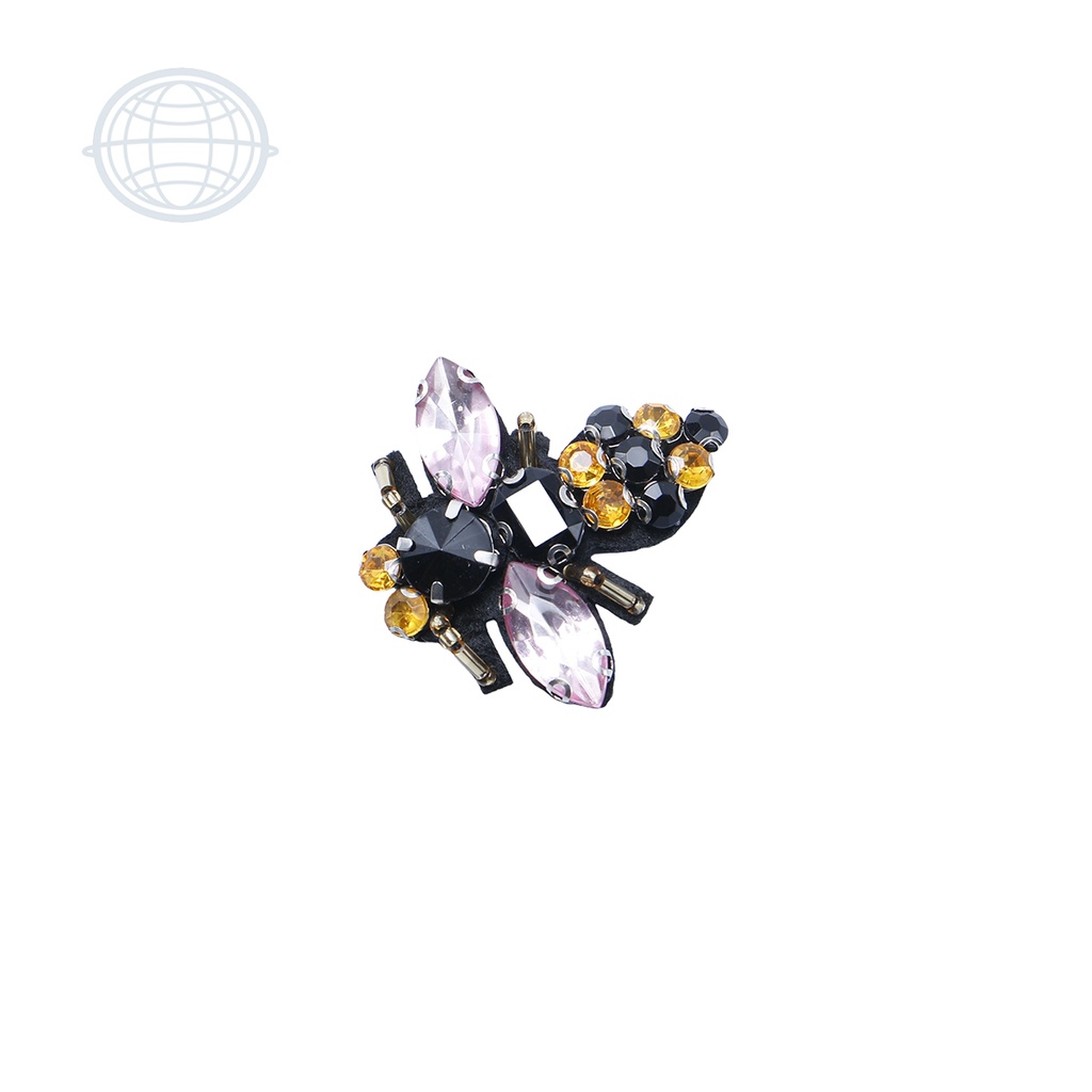 [J441] Abeja Alas Rosas
