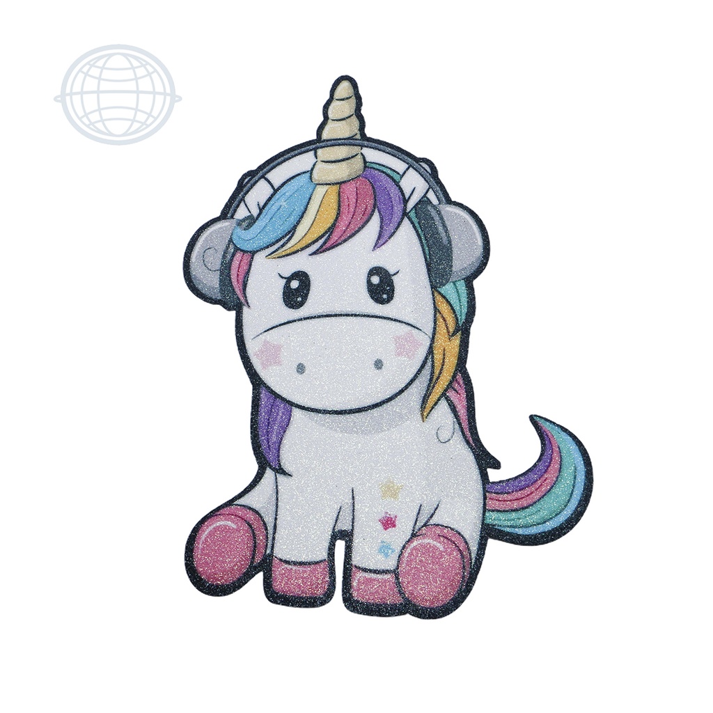 [F009] Unicornio con Audifonos