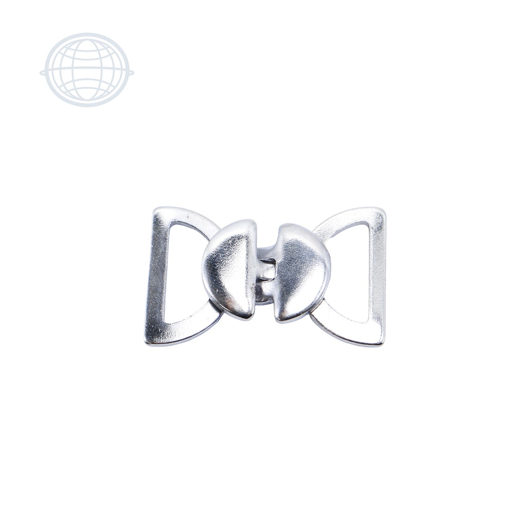 [MONO-NI-BA] Trabar de Moño Chica  (Niquel)