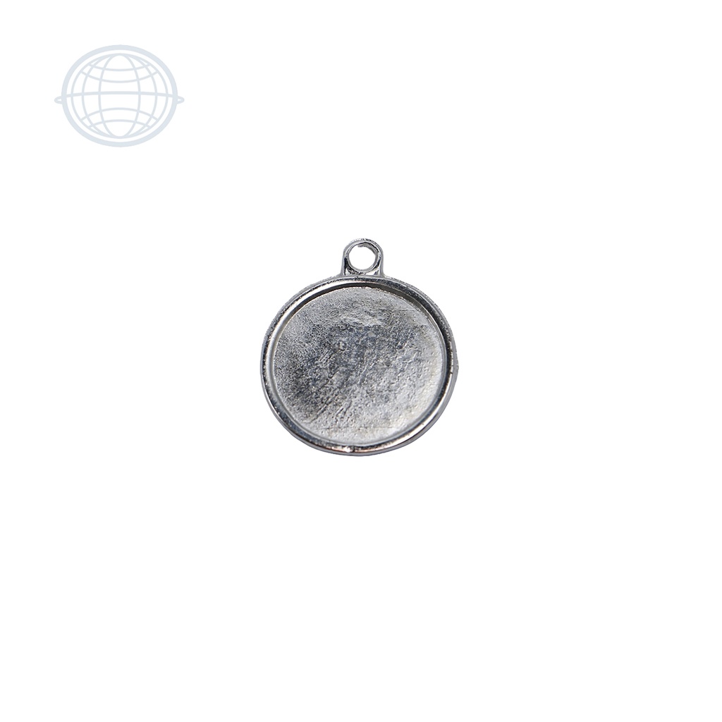 [PL096-NI-FR] Placa Redonda Chica #096 (Niquel)