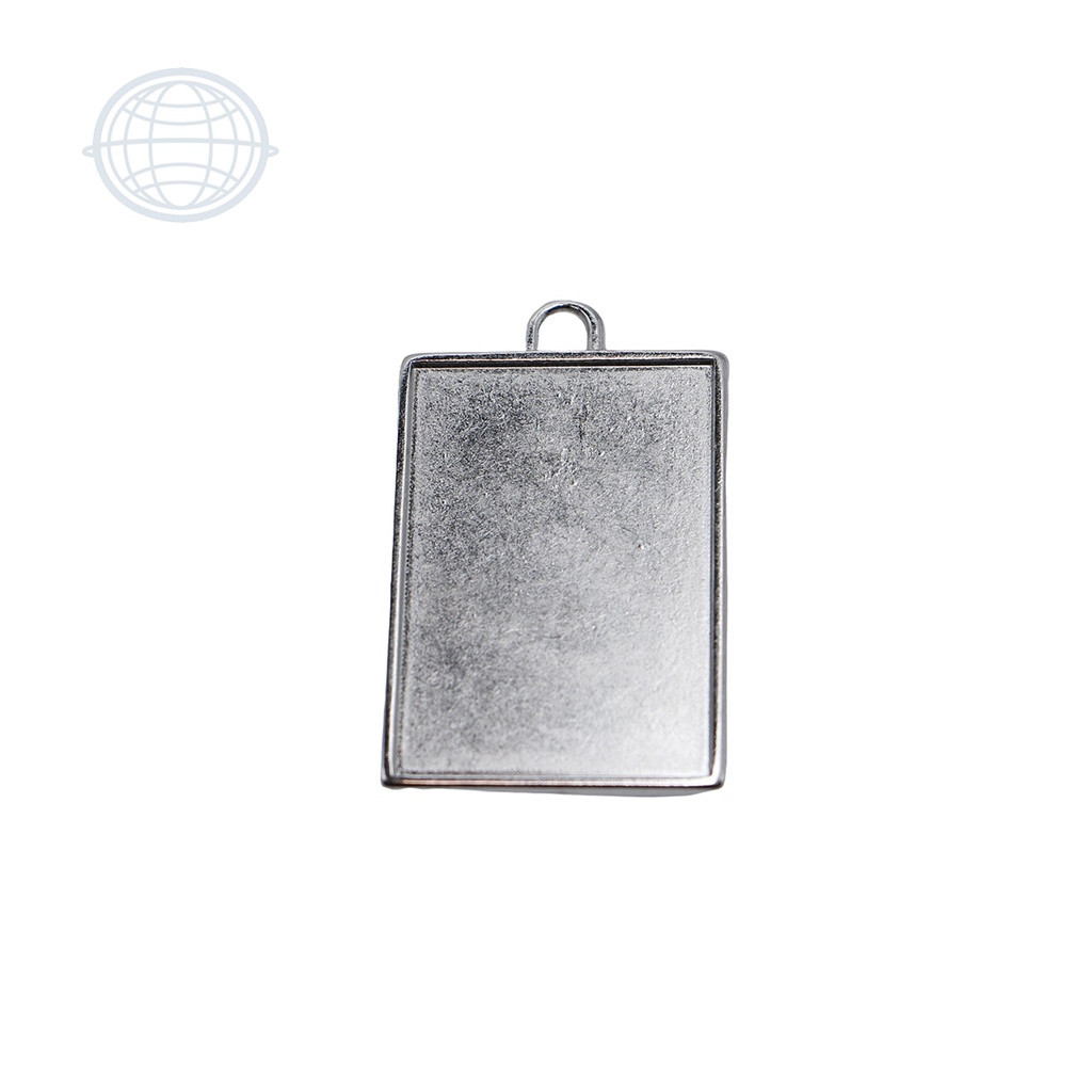 [PL147-NI-CH] Placa Rectangular Grande #147 (Niquel, Sin marca)