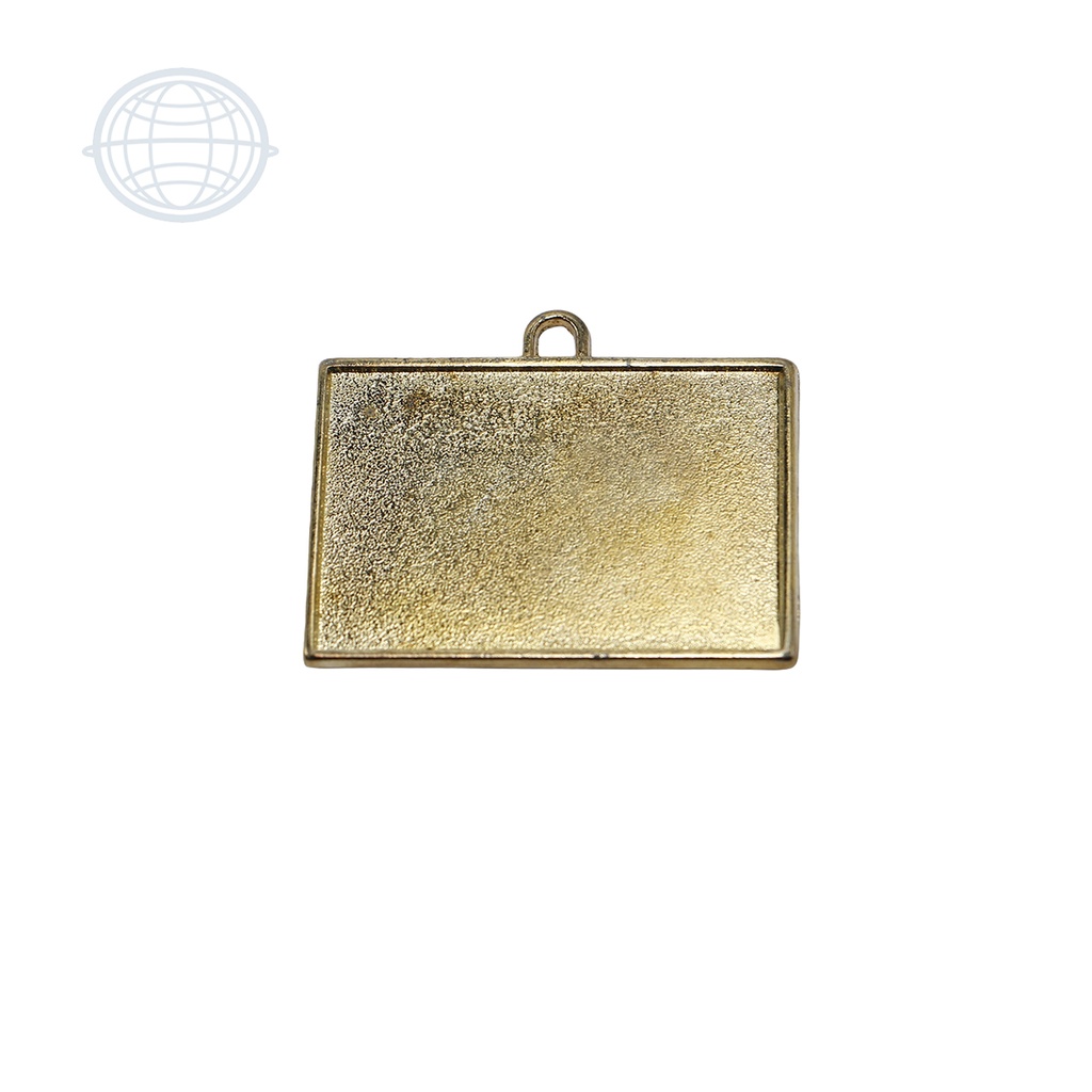 [PL147L-LA-FR] Placa Rectangular Grande Horizontal