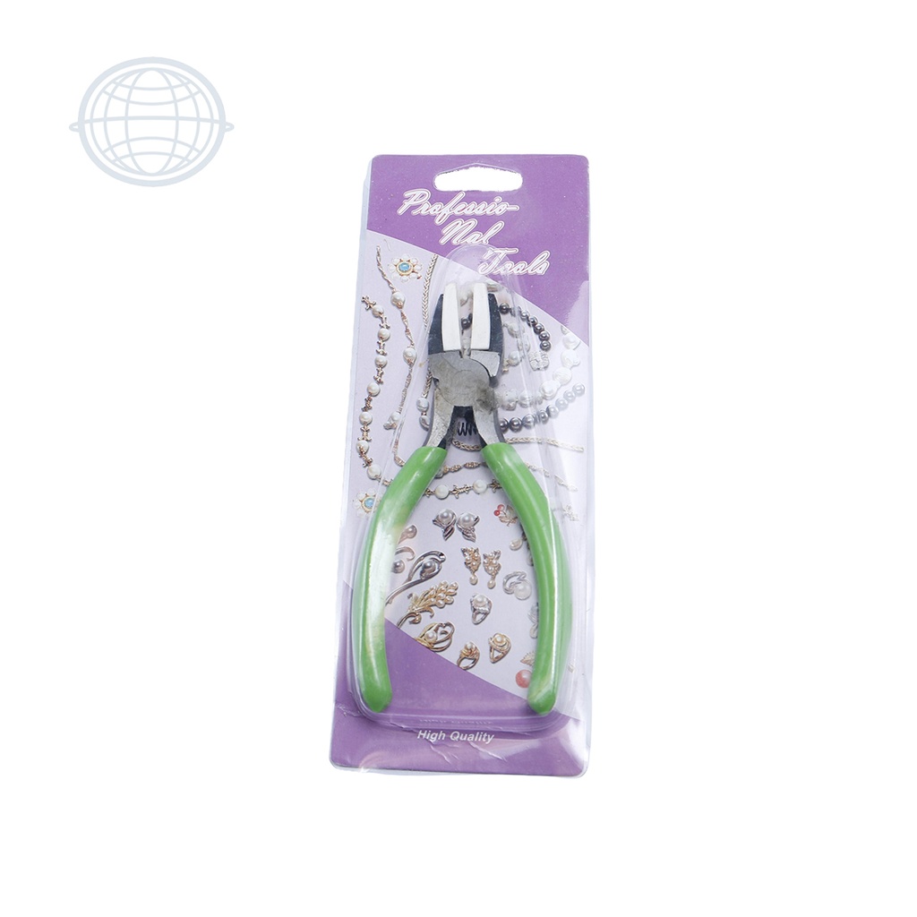 Pinza punta silicona con Blister