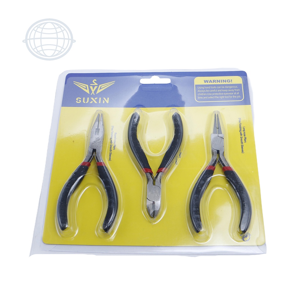 [AC1137-S-EN] Set de Tres Pinzas Multiusos