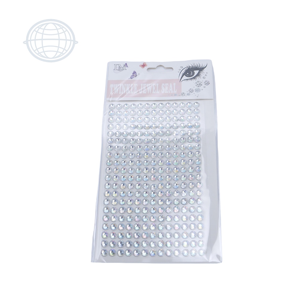Sticker Piedra Redonda 6mm Boreal (12 planillas)