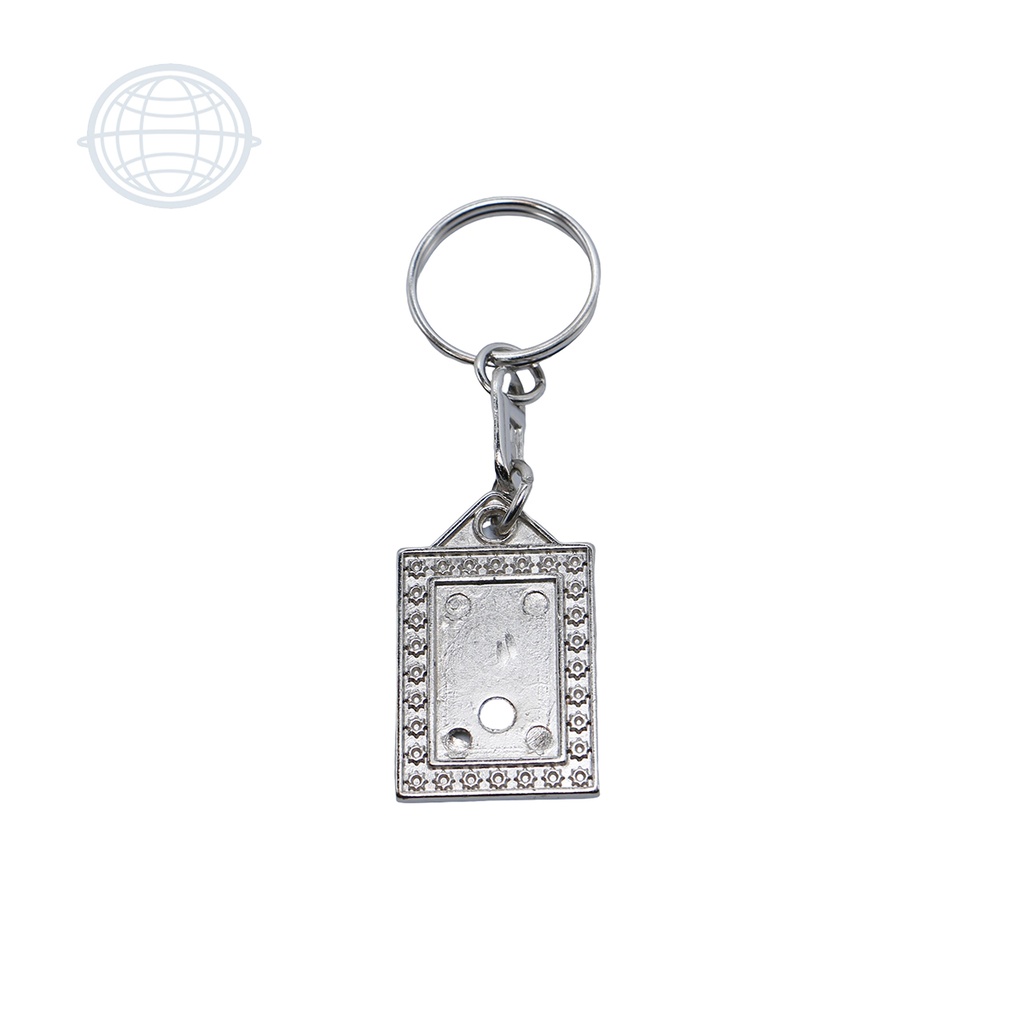 Llavero Rectángulo Adornado