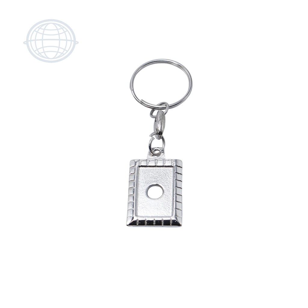 [LL602-NI-SM] Llavero Rectangular #602