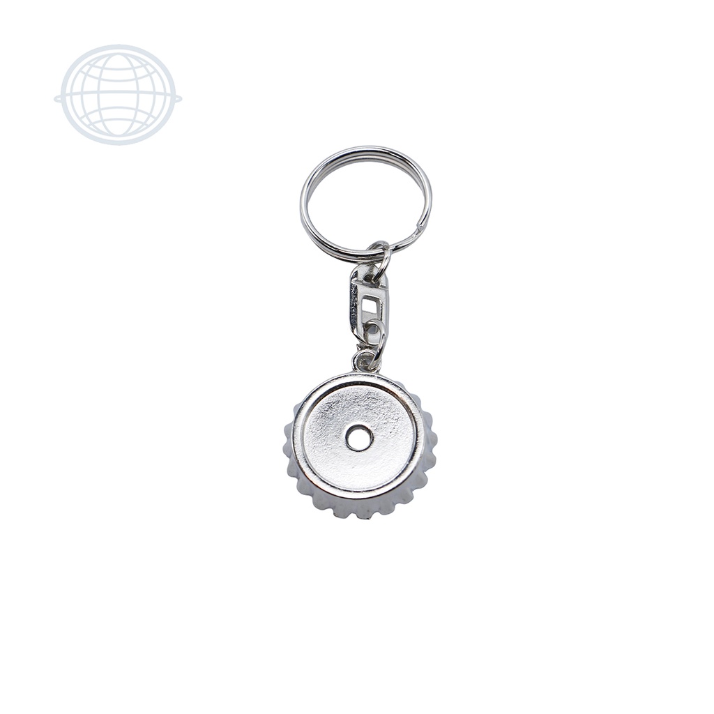 [LL691-NI-SM] Llavero Corcholata (Niquel)