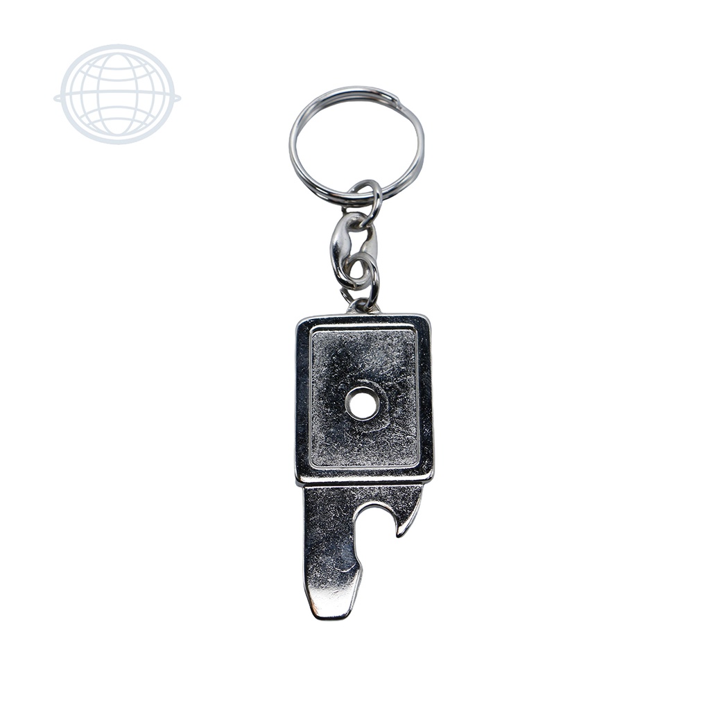 [LL687-NI-SM] Llavero Destapador #687 (Niquel)