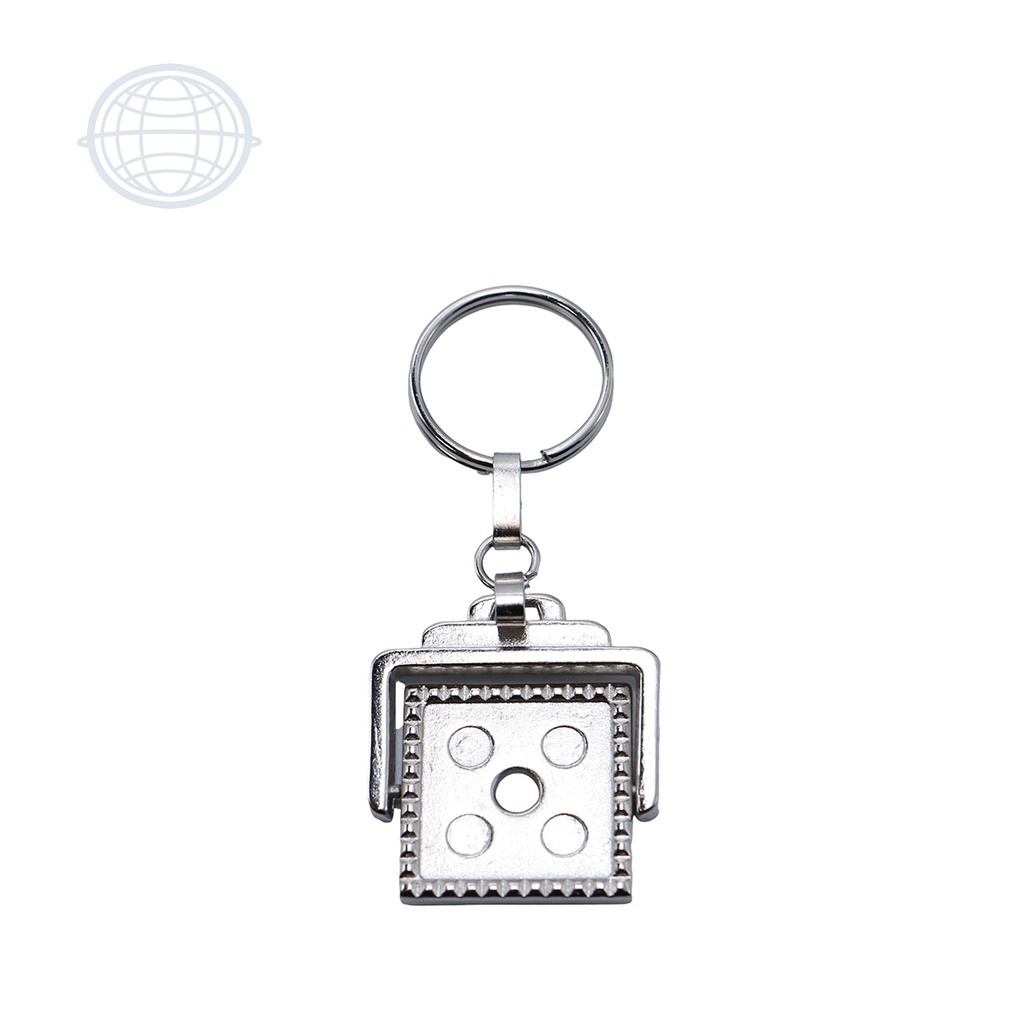 Llavero Giratorio Cuadrado #693