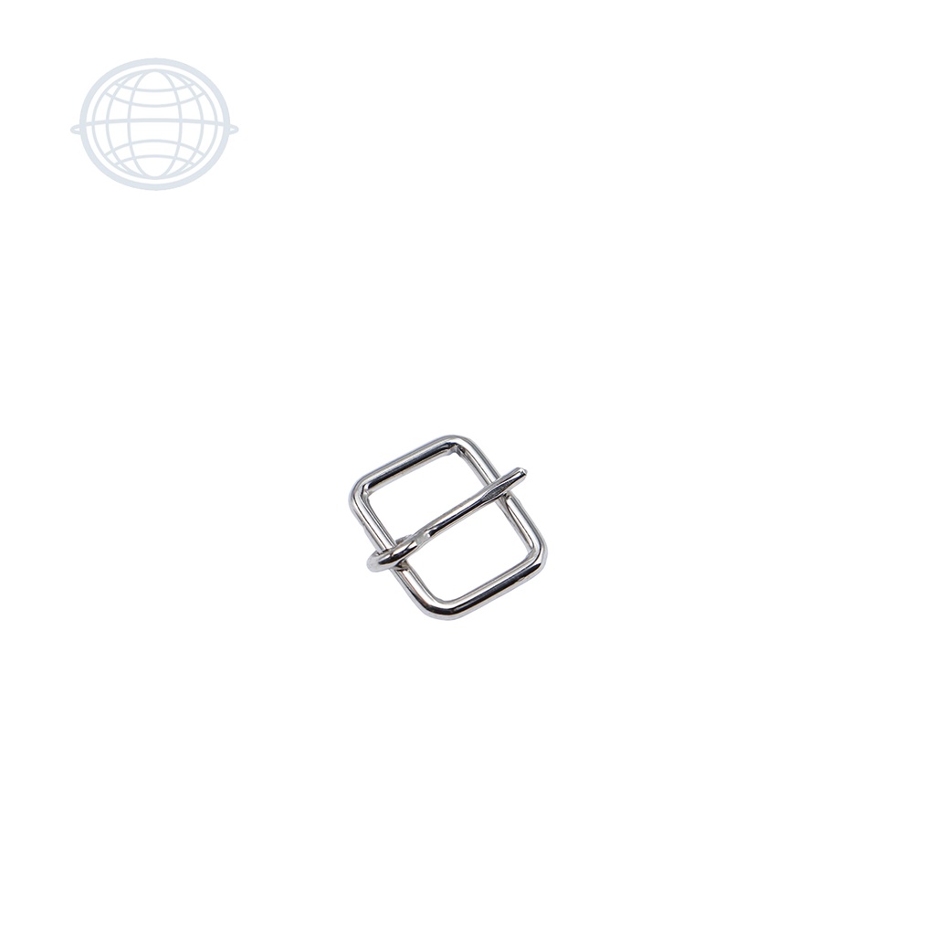 [2M12SR-NI-SM] Hebilla 2M-12mm sin Rodillo (Niquel, Sin marca)