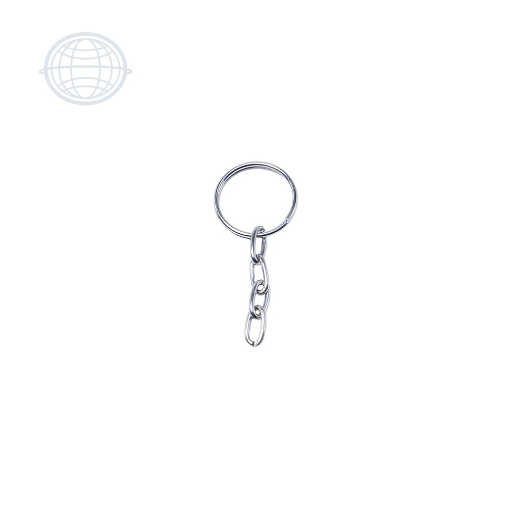 [ESPIR17-NI-SS] Herraje Espiral con Cadena 17mm (Niquel)