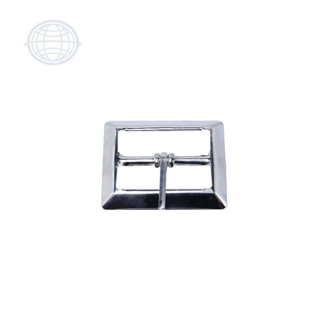 [RECTA32-NI-CH] Hebilla Rectangular 32mm (Niquel, Sin marca)