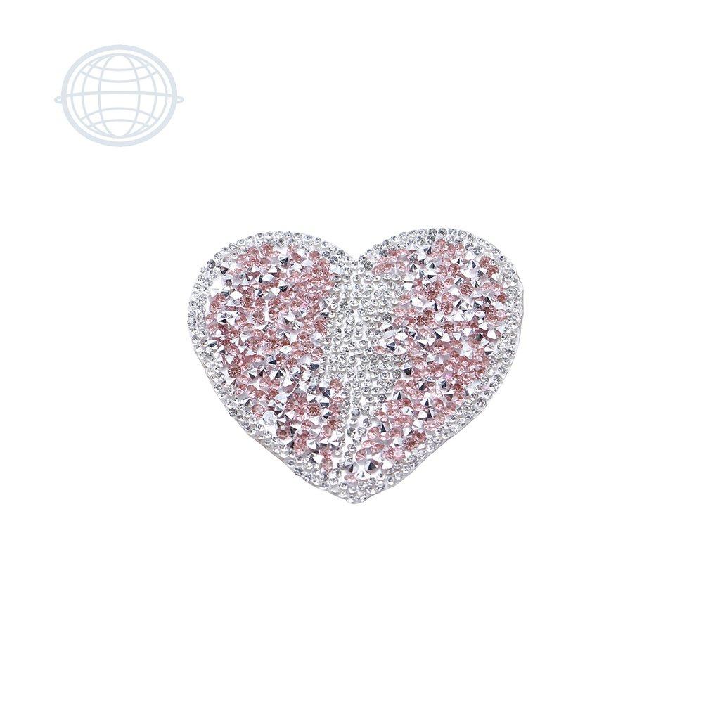 Corazón Partido Rosa 