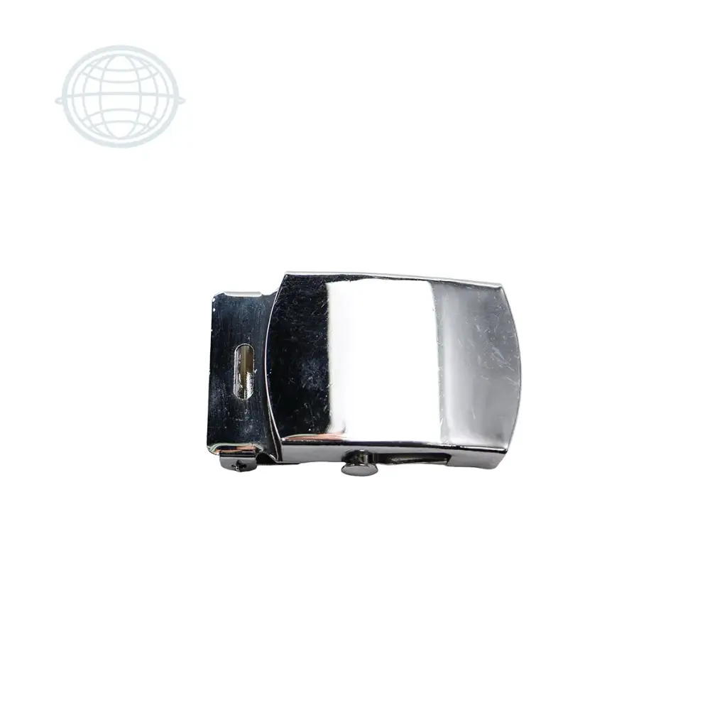 Hebilla Militar 32mm Pulida con Puntera