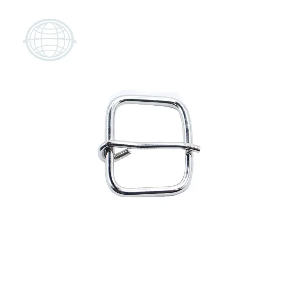 [2M38SR-NI-SM] Hebilla 2M-38mm sin Rodillo (Niquel, Sin marca)