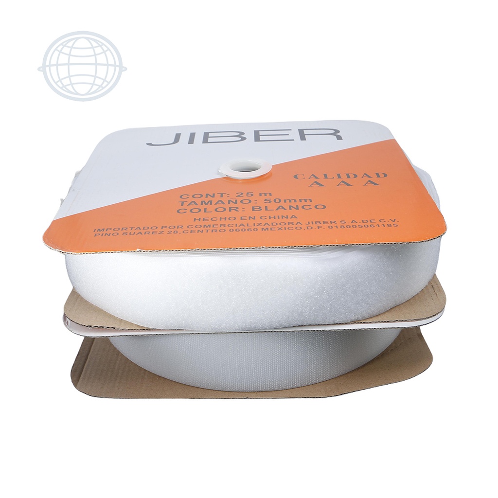 [CONTAC50A-BL-JI] Contactel 50mm A (100% Nailon) (Blanco)