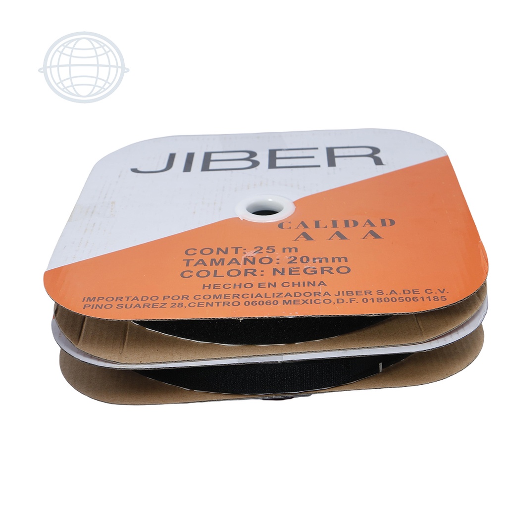 Contactel 19mm A con Adhesivo (100% Nailon)