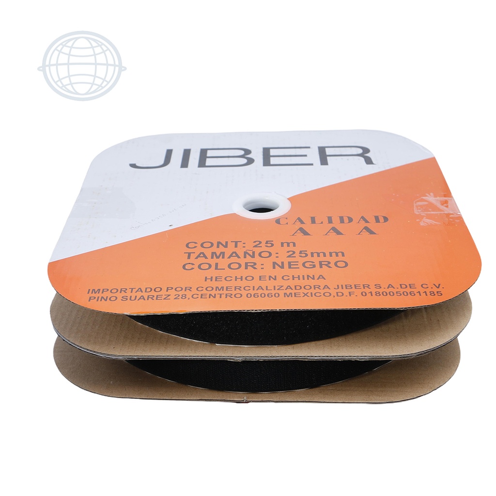 Contactel 25mm A con Adhesivo (100% Nailon)