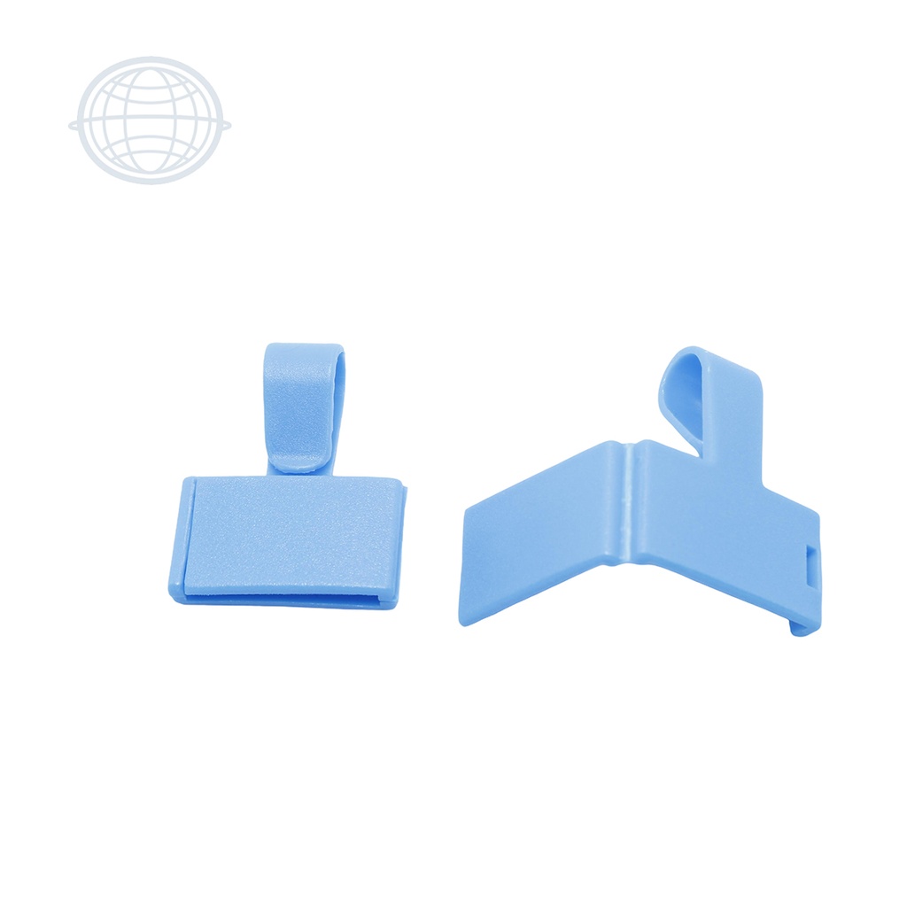 [GRAPAPC25-BL-CH] Grapa Portacredencial 25mm (Blanco)