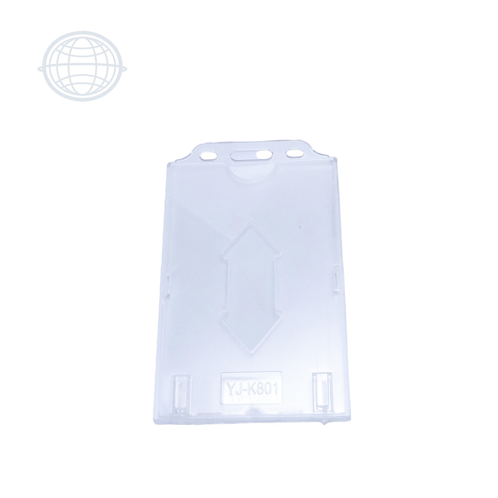 [ACRIV-TR-CH] Porta Credencial Acrílico Vertical