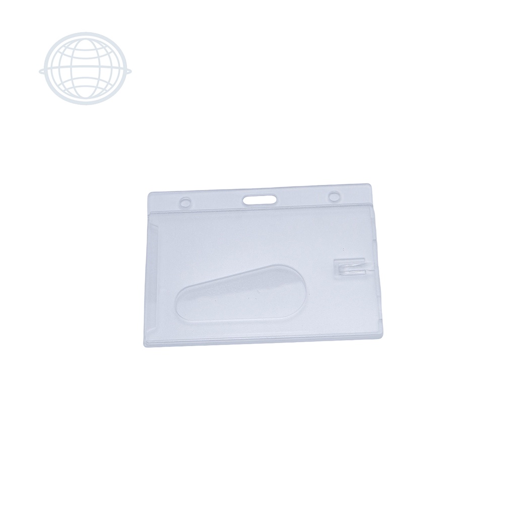 [ACRIH-TR-CH] Porta Credencial Acrílico Horizontal