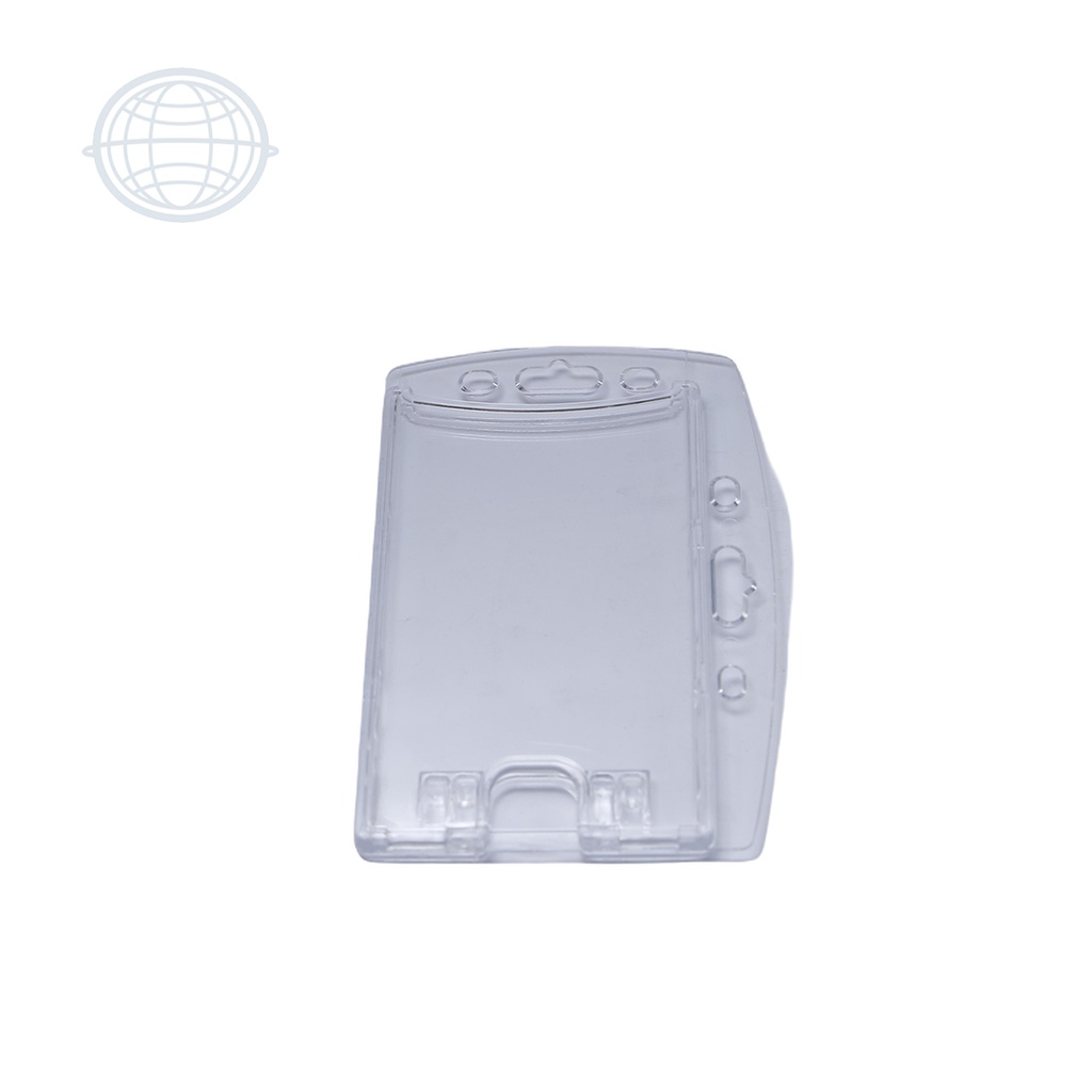 Porta Credencial Acrílico Doble Vista Doble Credencial