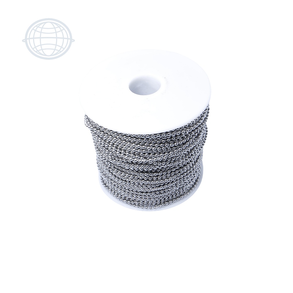 Cadena de Bolita 2.4mm Inoxidable