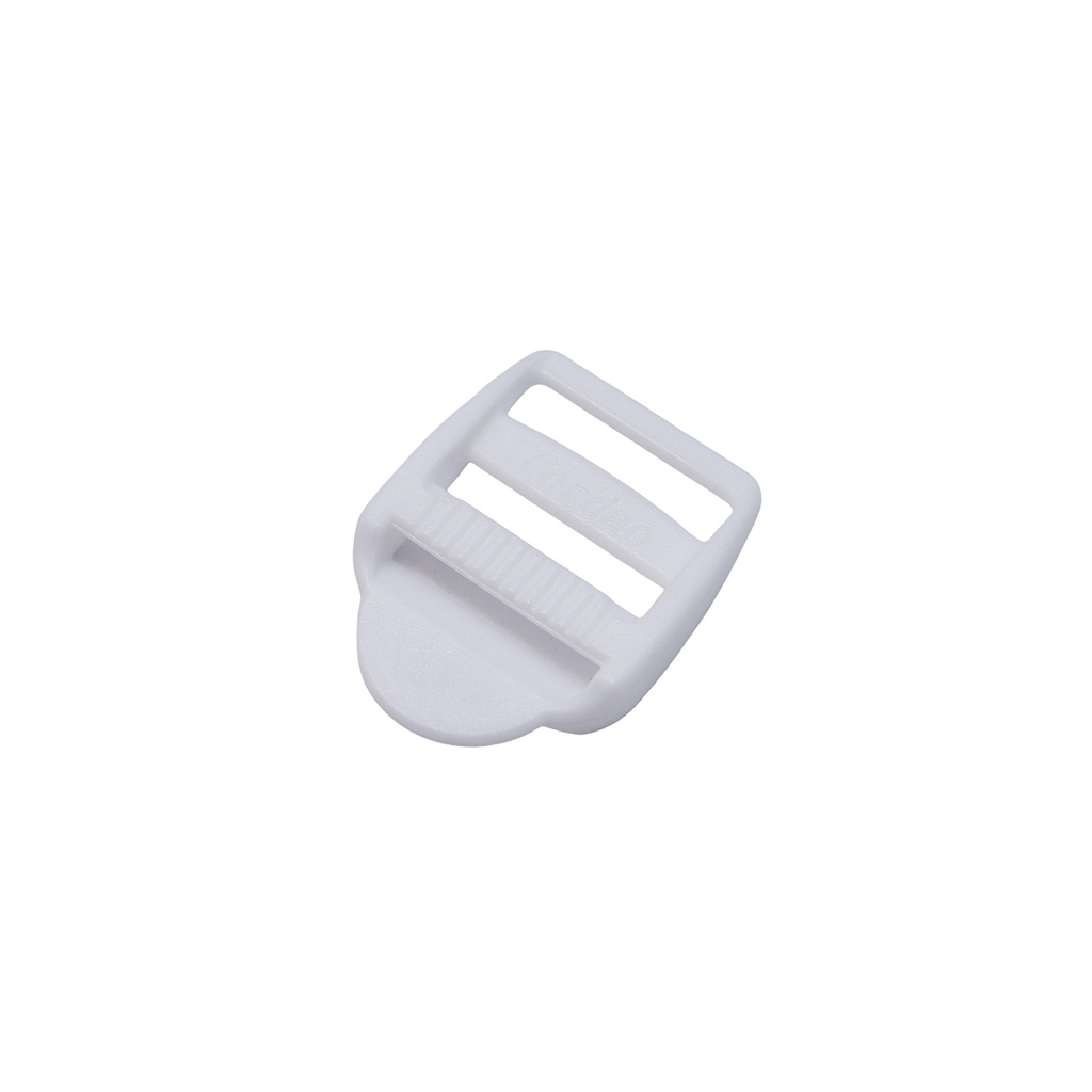 [3PP25-BL-JO] Hebilla Tres Pasos 25mm Acetal (Blanco, Jordao)