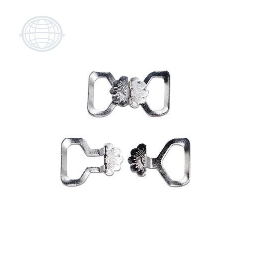 [HM6013-NI-SM] Broche Flor Corsetero 12mm